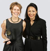 Hood, left, with NBC